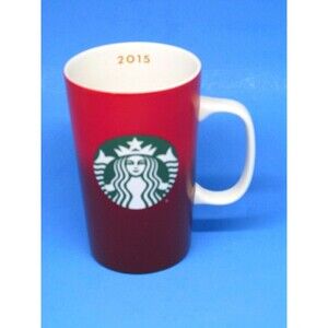 Starbucks Red Siren Logo 16 ounce Mug 2015